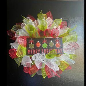 Handmade Christmas or Holiday Wreath!